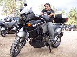 Viaje en moto a la Laguna Negra